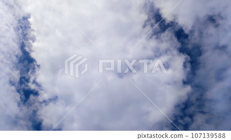 Beautiful blue sky 107139588