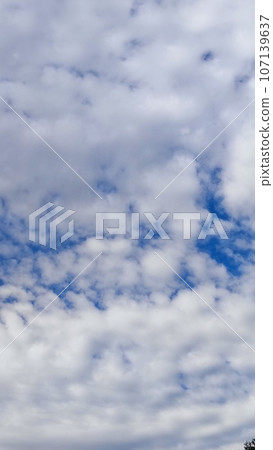 Beautiful blue sky 107139637