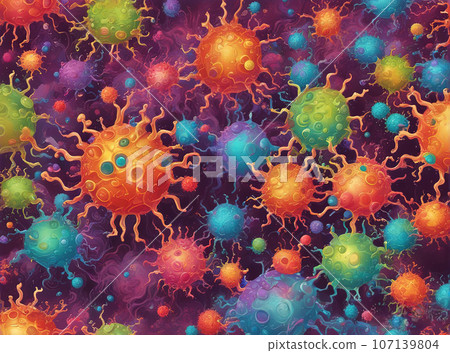 illness respiratory coronavirus 2019-ncov flu outbreak 3D medical illustration. illness respiratory coronavirus 2019-ncov flu outbreak 3D medical illustration. 107139804