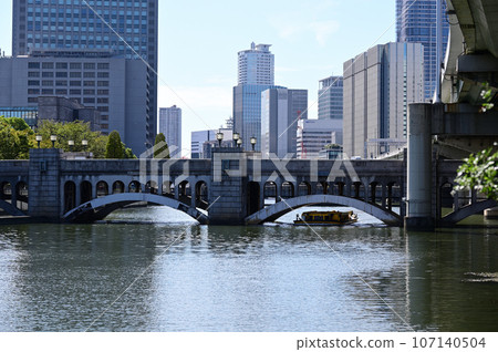 Crystal Bridge over the Dojima River 107140504