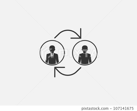 Coaching, training icon. Vector illustration.. Coaching, training icon. Vector illustration.. 107141675