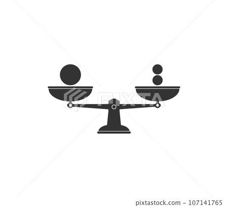 Stability, balance, harmony icon. Vector illustration. 107141765