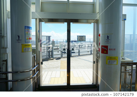 通往東京京門大橋的走道入口 通往東京京門大橋的走道入口 107142179