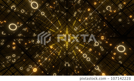 VJ Tunnel Neon CyberPiston Rhythm Orange【還有一個Ver】 107142228