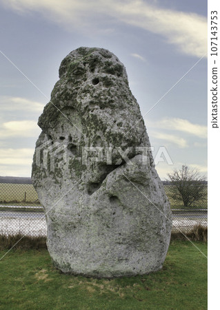 Heelstone of Stonehenge in England 107143753