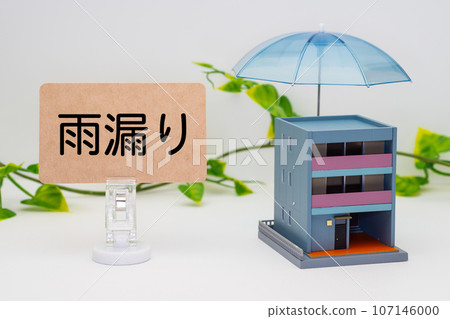 Image of a leaky steel frame house Image of a leaky steel frame house 107146000