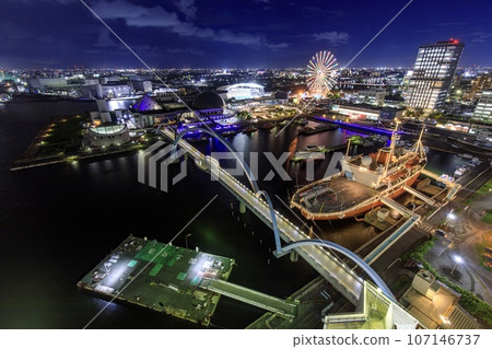 名古屋市名古屋港水族館夜景 107146737