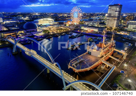 名古屋市名古屋港水族館夜景 107146740