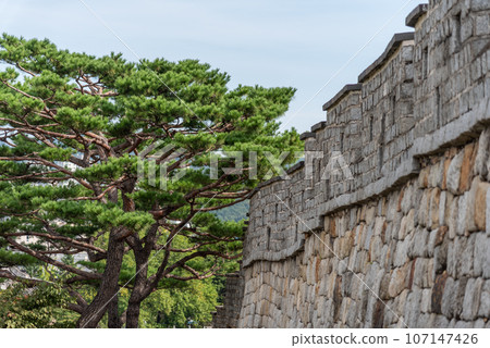 Hwaseong Fortress in Suwon South Korea UNESCO heritage site 107147426