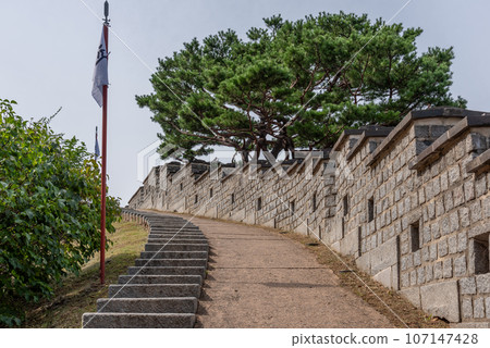 Hwaseong Fortress in Suwon South Korea UNESCO heritage site 107147428