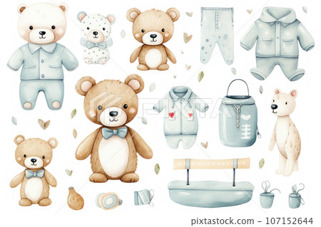 Cute bears with stars Cute bears with stars 107152644