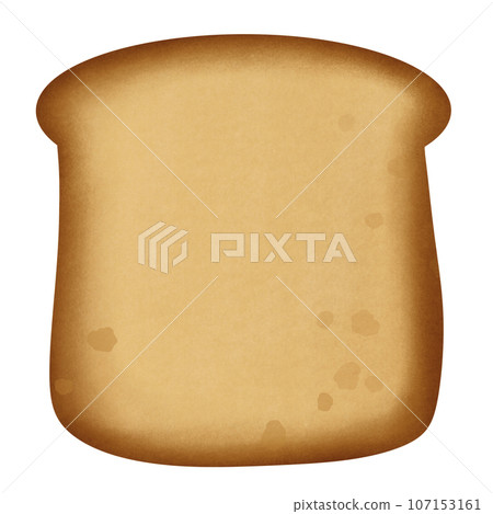 cute slice bread, no background cute slice bread, no background 107153161