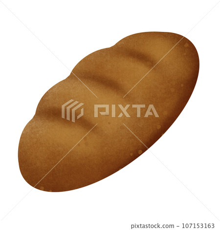 draw of baguette, no background draw of baguette, no background 107153163