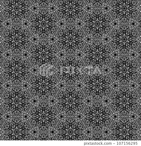 Illustration of a geometric pattern 107156295
