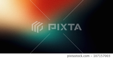 Teal orange black grainy background dark grunge noise texture poster banner cover design copy space Teal orange black grainy background dark grunge noise texture poster banner cover design copy space 107157003
