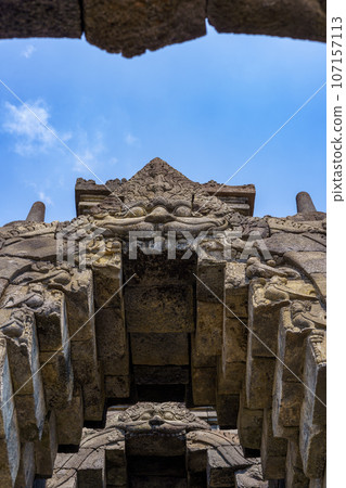Kara Demon Gate of Borobudur Temple (Java Island, Indonesia) 107157113