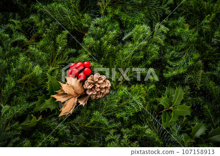 christmas background material 107158913