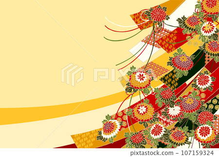 紙菊花開滿花黃色 107159324