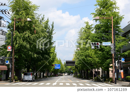 東京都八王子市高雄車站夏季甲州街道 107161289