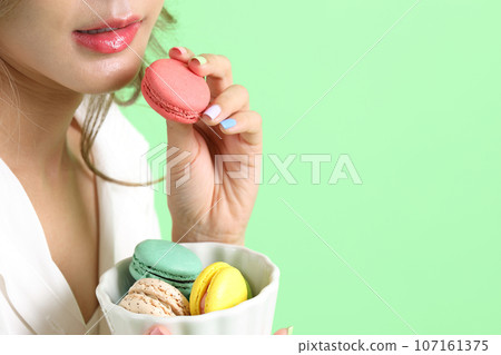 Macaroons Sweet Dessert Macaroons Sweet Dessert 107161375