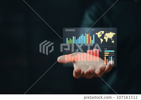 Key performance indicators (KPIs) are used to measure progress and success in achieving business goals. 107161512