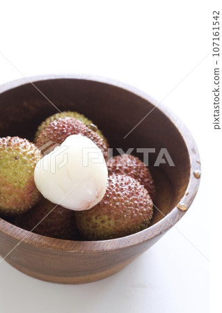 Tropical fruit lychee Tropical fruit lychee 107161542
