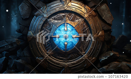 Magic shield image "AI generated image" Magic shield image "AI generated image" 107163420