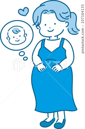 Pregnant women and pregnant women who are concerned about fetal movements 107164135