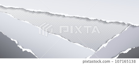 Torn paper edge texture background, rip border Torn paper edge texture background, rip border 107165138