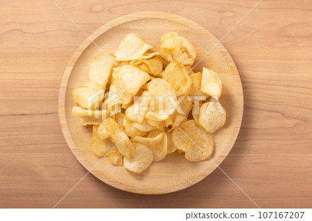 hard fried potatoes 107167207