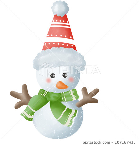 Snow man Christmas decorations  107167433