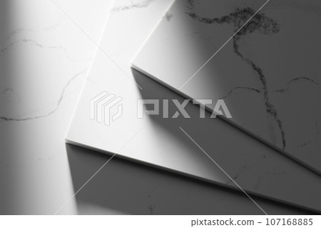 Simple black and white marble background with light streaming in. Simple black and white marble background with light streaming in. 107168885