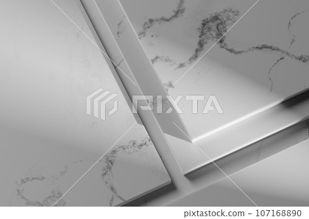 Simple black and white marble background with light streaming in. Simple black and white marble background with light streaming in. 107168890