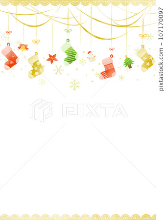 聖誕襪框架 107170097