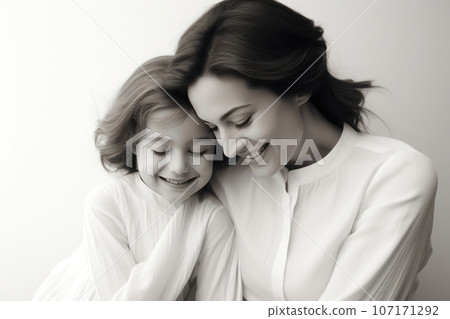 Family Love: Mom and Daughter 107171292