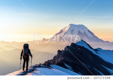 Epic Journey: Climbing Mount to Victory 107171599