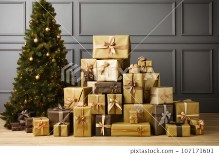 Pile of Christmas Presents Pile of Christmas Presents 107171601