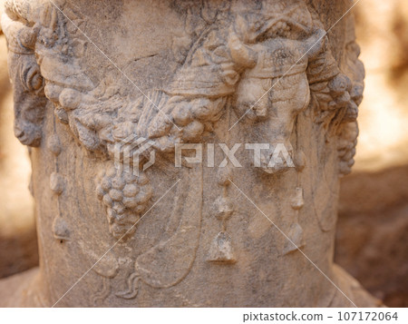 Rhodes, Greece - April 21, 2023: Archeological Museum of Rhodes Town Rhodes, Greece - April 21, 2023: Archeological Museum of Rhodes Town 107172064