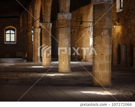 Rhodes, Greece - April 21, 2023: Archeological Museum of Rhodes Town 107172066