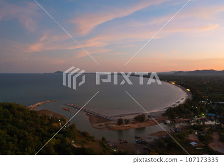 Aerial view of clear blue turquoise seawater, Andaman sea in Phuket island in summer season, Thailand. Water in ocean pattern texture wallpaper background. Aerial view of clear blue turquoise seawater, Andaman sea in Phuket island in summer season, Thailand. Water in ocean pattern texture wallpaper background. 107173335