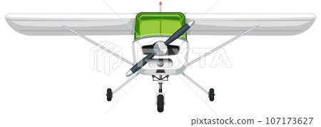Single Engine Light Aircraft Vector 107173627