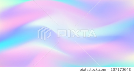 Abstract iridescent sky pastel rainbow gradient background. Innovation modern background design for cover, landing page. Ecology concept for your graphic design 107173648