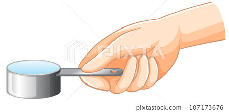 Liquid in Measuring Spoon 107173676