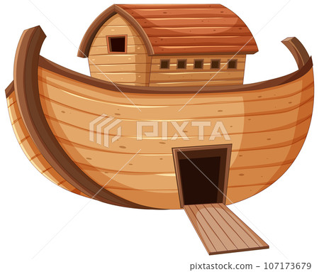 Noah's Ark without Animals Vector Noah's Ark without Animals Vector 107173679