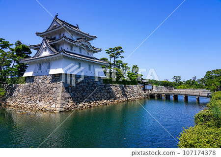 Tamamo Castle, also known as Takamatsu Castle's turret 107174378