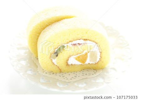 fruit roll cake fruit roll cake 107175033