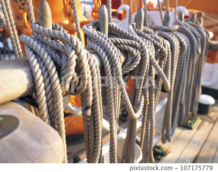 Sailing ship equipment rope Sailing ship equipment rope 107175779