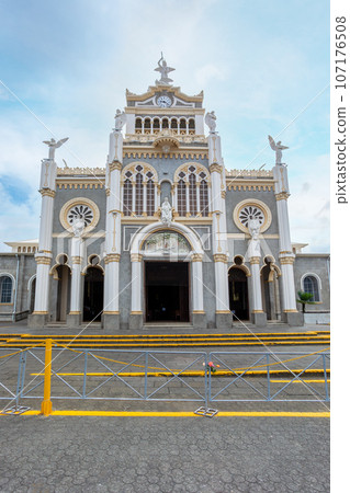 The cathedral Basilica de Nuestra Senora de los Angeles in Cartago in Costa Rica 107176508