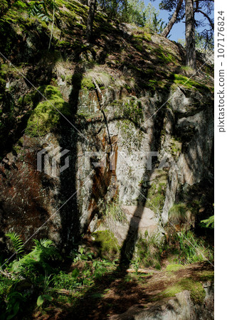 Ladoga skerries, Lake Ladoga. Pristine nature Karelia  Sortavala 107176824