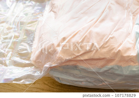 compressed luggage compressed luggage 107178829